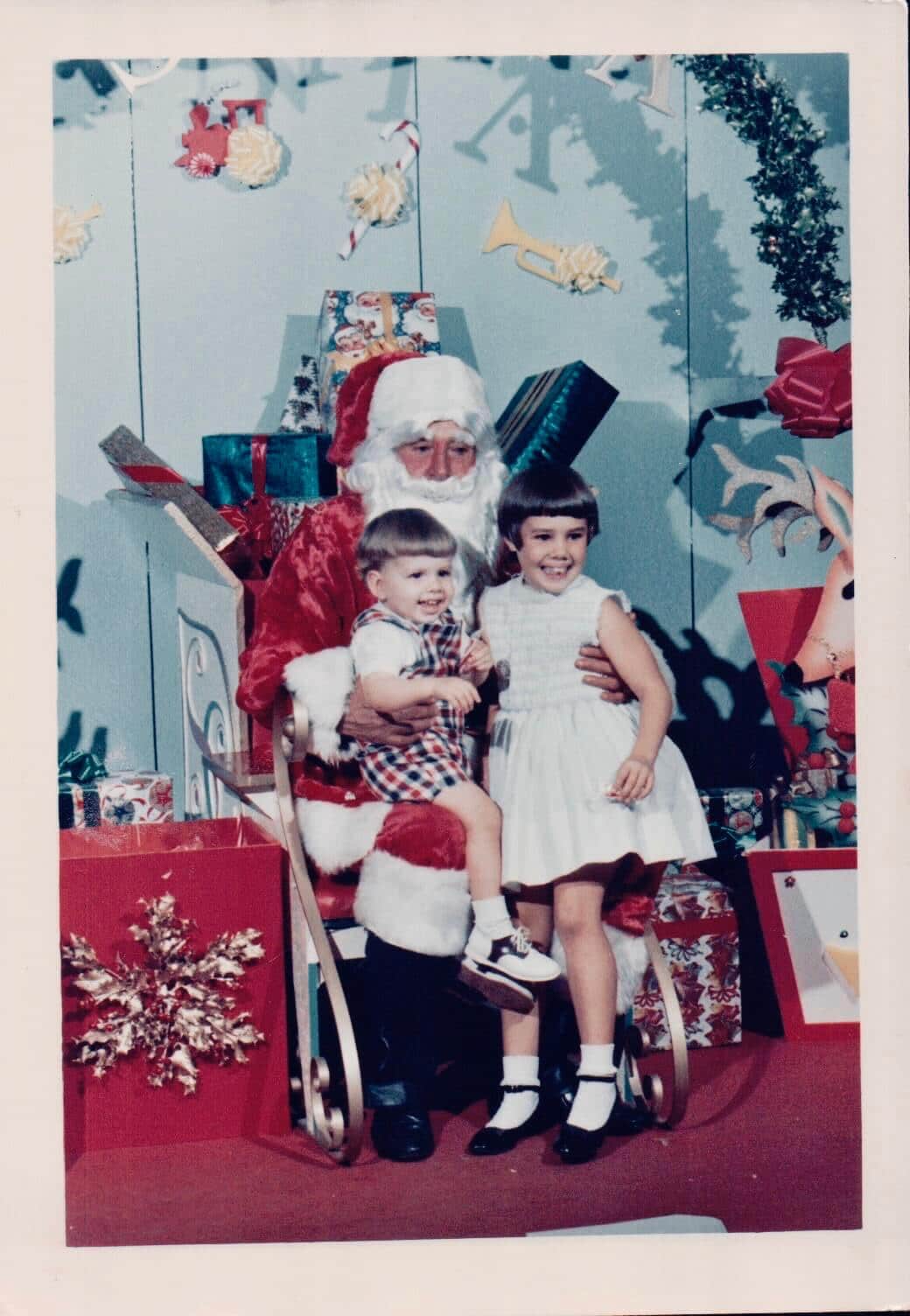 Christmas Santa, Honolulu, Hawaii. (1967)