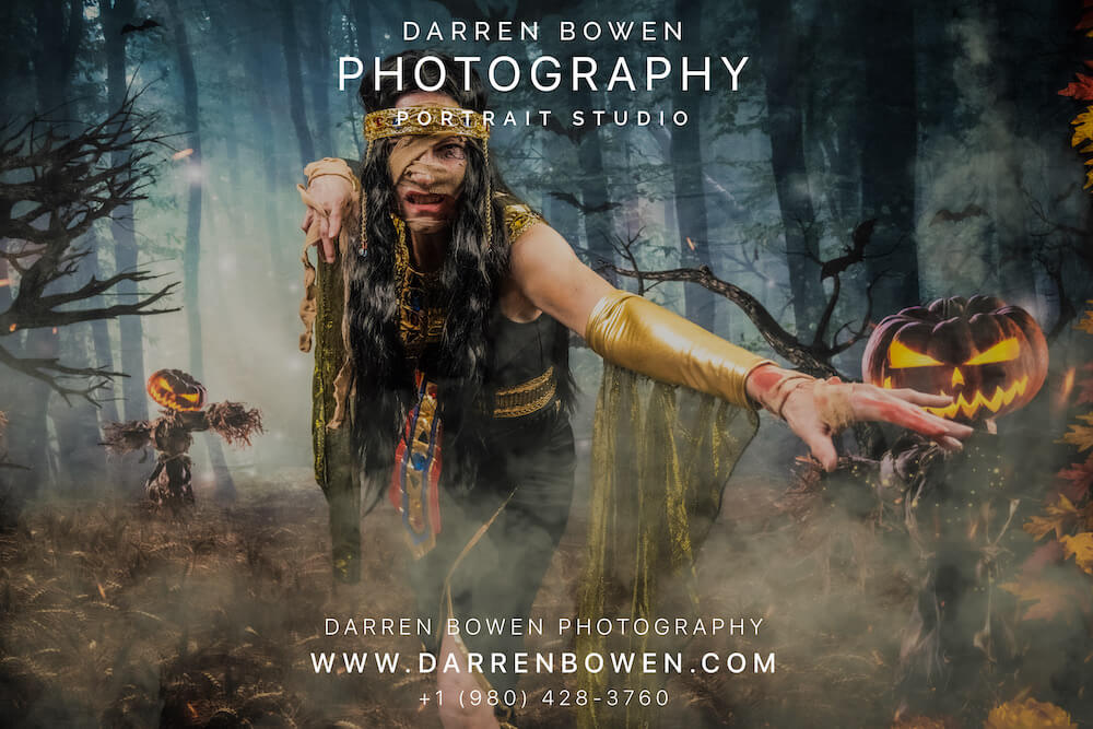 Halloween Portraiture by Darren Bowen Photography