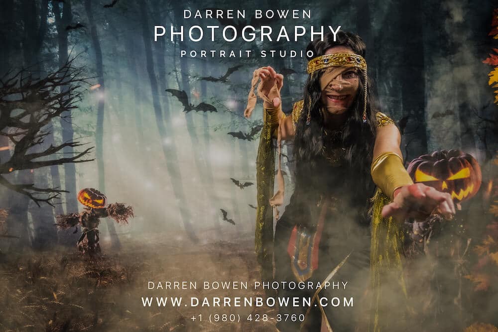 Halloween Portraiture by Darren Bowen Photography