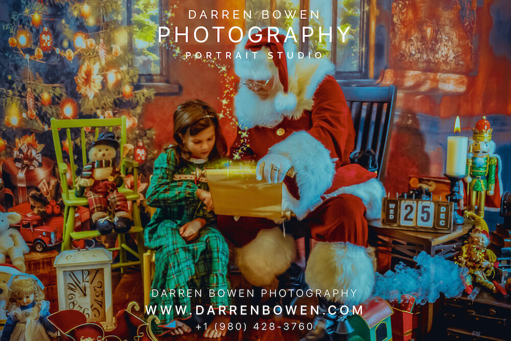2019 Exclusive Christmas Portraits by Darren Bowen Photography